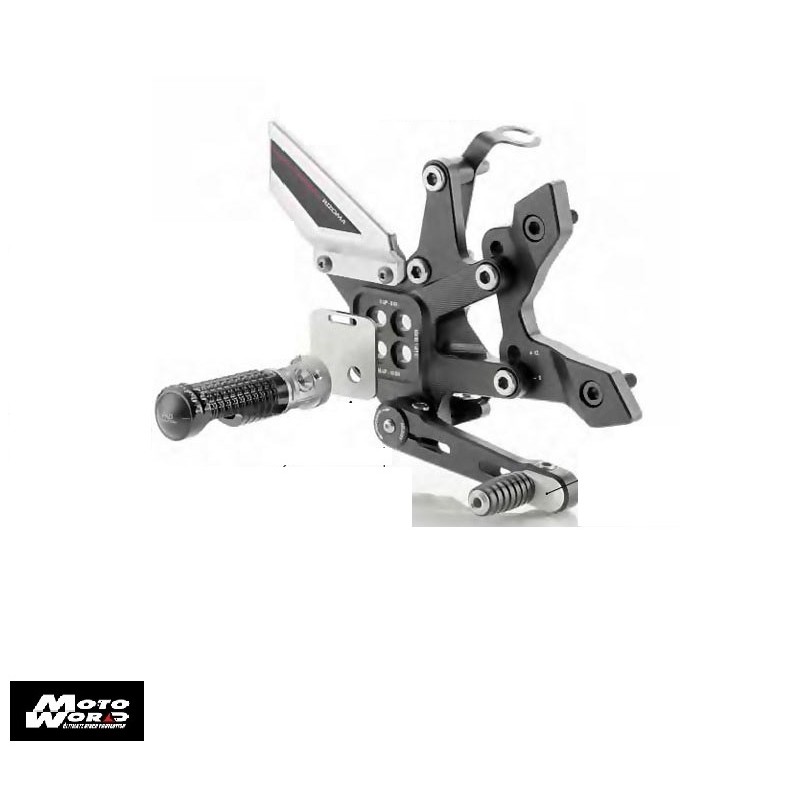 Rizoma PE316B EVO Rearsets Control Kit
